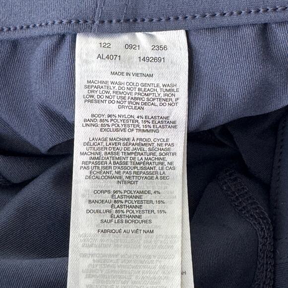 Columbia Medium Skort Pull-On Stretch Cinched Sides Pockets Quick-Dry Dark Gray - Picture 7 of 7